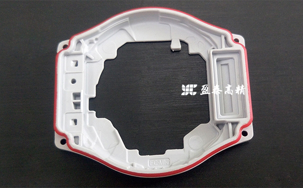液态硅胶包胶防水塑料手表壳，精密液态硅胶包胶...